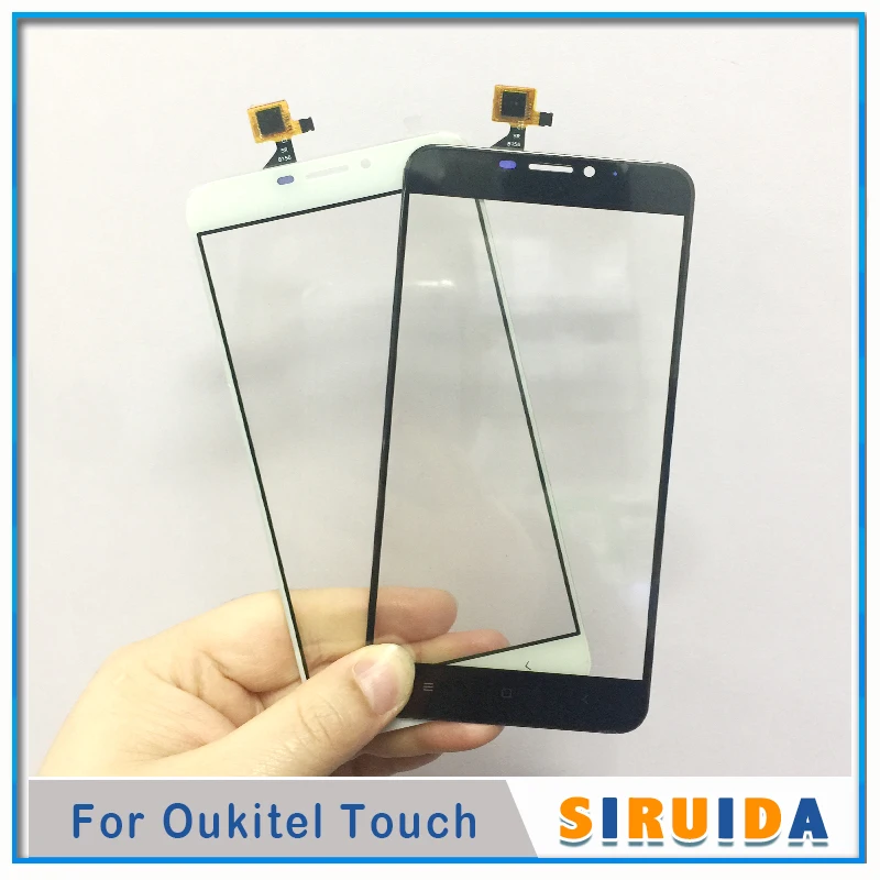 

Newest Touch Screen Digitizer Glass Lens Panel For Oukitel U10 U20 U7plus U20Plus Plus Broken LCD Repair