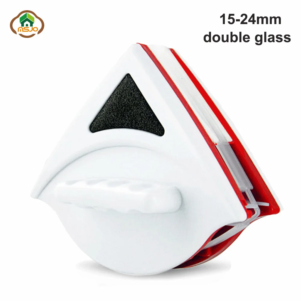 

MSJO Magnetic Window Cleaning Brush Double-Side High-rise Window Brushes Wash Double Glazing Glass Wiper Magnet Brush Cleaner