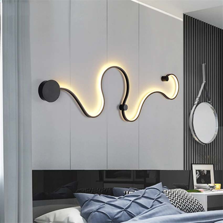 Modern LED Wall Lamps for Bedroom Study Living Balcony Room Acrylic Home Decor In White Lights Iron wall Sconce Lights Fixtures
Modern LED Wall Lamps for Bedroom Study Living Balcony Room Acrylic Home Decor In White Lights Iron wall Sconce Lights Fixtures