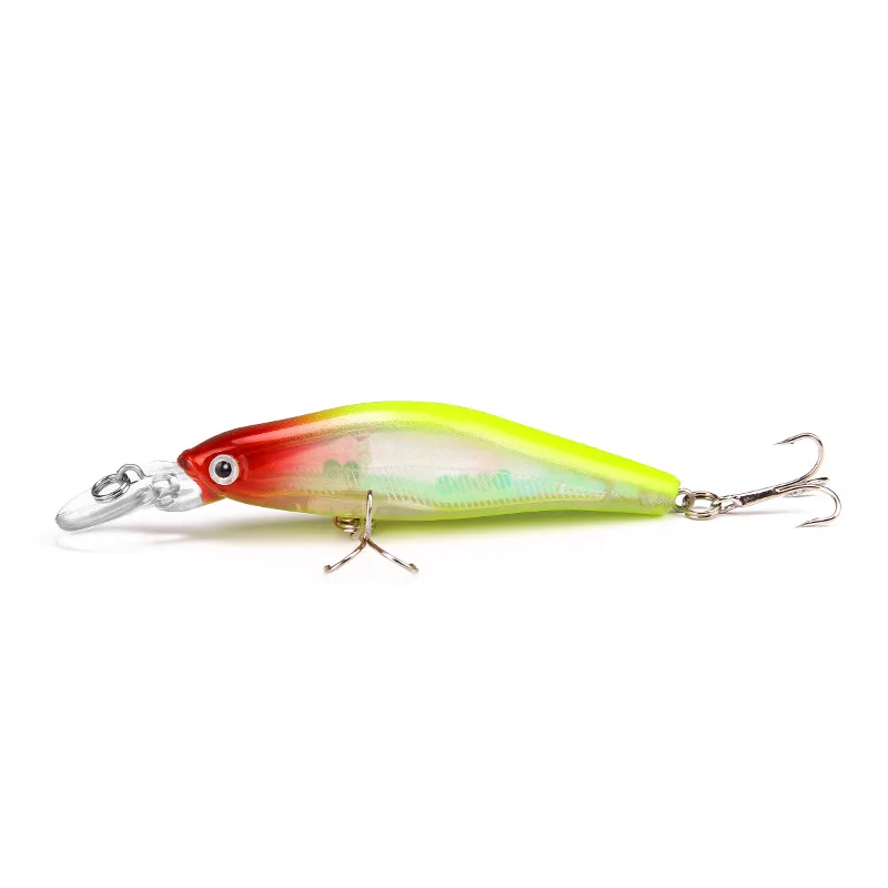 Fishing Lure Hard Bait 5 Color Translucent Bait 8.5cm/11.4g Laser Minnow Suspension Plastic Lure Bait Fishing Bait jooyoo
