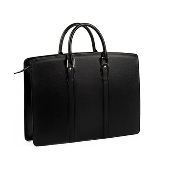 

Fashion Men Women Thick PU Leather Large Handbags Waterproof Leather Messenger Bag Shoulder Business Laptop Messenger Bags Tote
