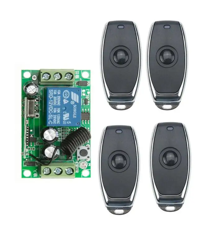 universal RF Wireless Remote Control light Switch DC12V 1CH transmitter
