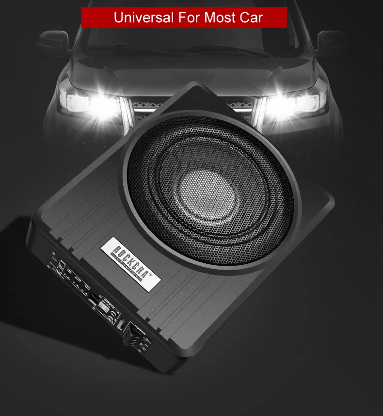 10 pulgadas 900 w coche bajo el asiento fuerte Delgado Subwoofer Auto Super Bass Audio altavoz activo Woofer incorporado 150 W amplificador altavoz 10 pulgadas 900 w coche bajo el asiento fuerte Delgado Subwoofer Auto Super Bass Audio altavoz activo Woofer incorporado 150 W amplificador altavoz