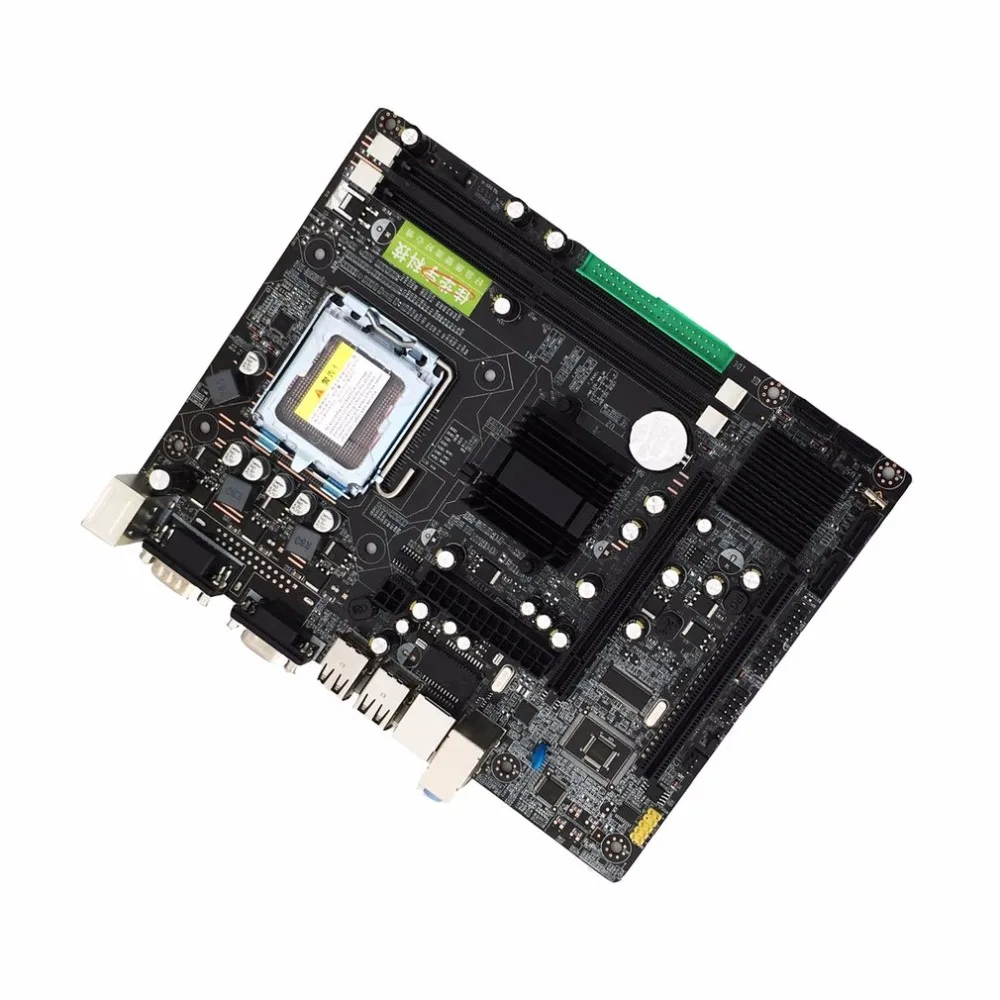 Professional 945 Motherboard 945GC+ICH Chipset Support LGA 775 FSB533 800MHz SATA2 Ports Dual Channel DDR2 Memory Professional 945 Motherboard 945GC+ICH Chipset Support LGA 775 FSB533 800MHz SATA2 Ports Dual Channel DDR2 Memory