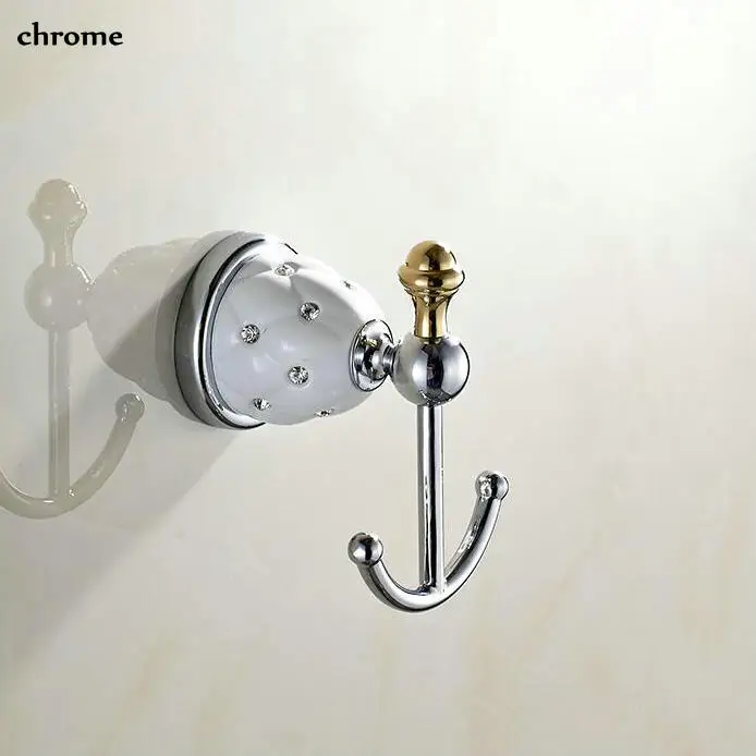 

New Design Robe Hook,Clothes Hook,Solid Brass Construction Golden finish bath hardware accessory home decoration ZS1200