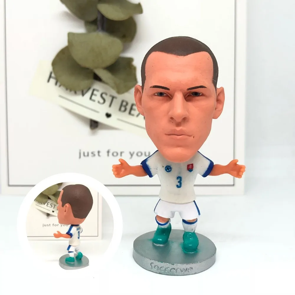 

Soccerwe dolls figurine football stars 17-18 Skrtel 3# Movable joints resin model toy action figure collectible gift