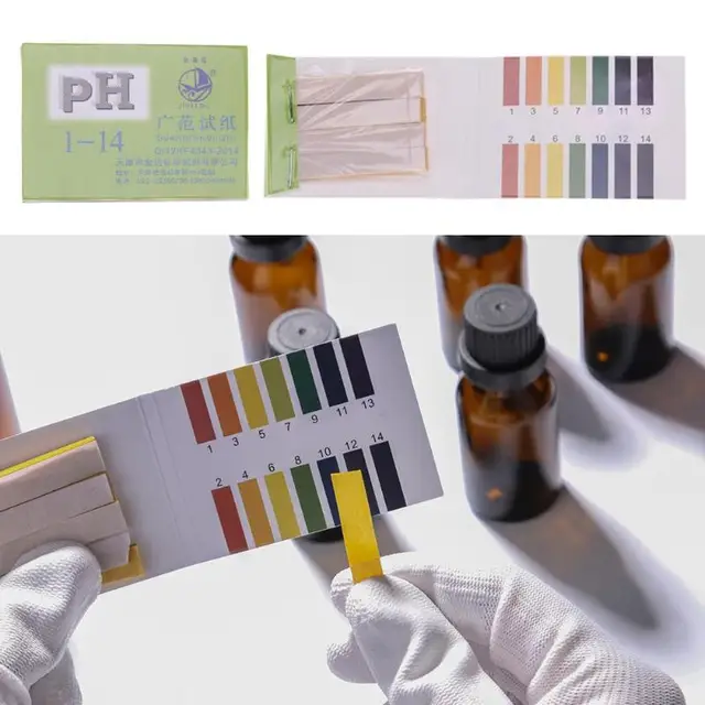 80 Strips PH Test Paper Aquarium Pond Water Testing PH Litmus Paper Full Range Alkaline Acid 1