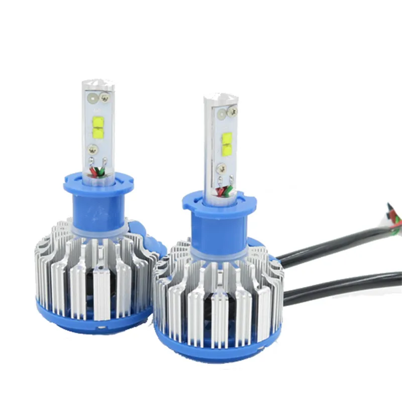 

H3 All In One lamp Hi/ Lo LED T1 car headlight conversion kit  Fog Bulb Lamp Light White Auto Accessories