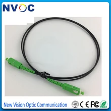 10 шт./лот, 1 м FTTH GJXH внутренний волоконный патч-корд, SM, Simplex, G657A1, LSZH, SC/UPC-SC/APC патч-корд перемычка