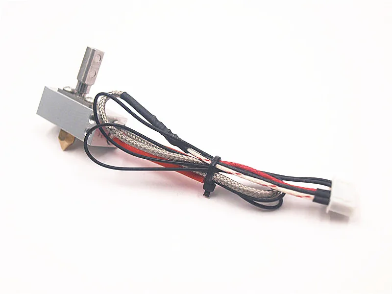 Funssor 1 Set Zortrax M200 V2 Fine Calda Con Ugello Riscaldatore A Cartuccia + Sensore A Termocoppia V2 Hotend V2 Kit Zortrax M200 Estrusione