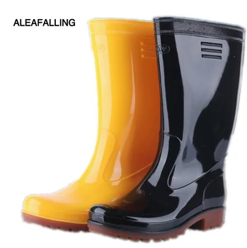 

Source Manufacturer Best-selling PVC Water Shoes Weak Acid Weak Alkali Working Rain Shoes Wear-resistant Men's Rain Boots