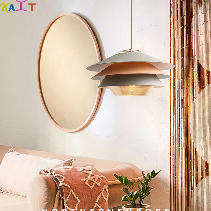 KAIT современная светодиодная Подвесная лампа креативный абажур для ресторана