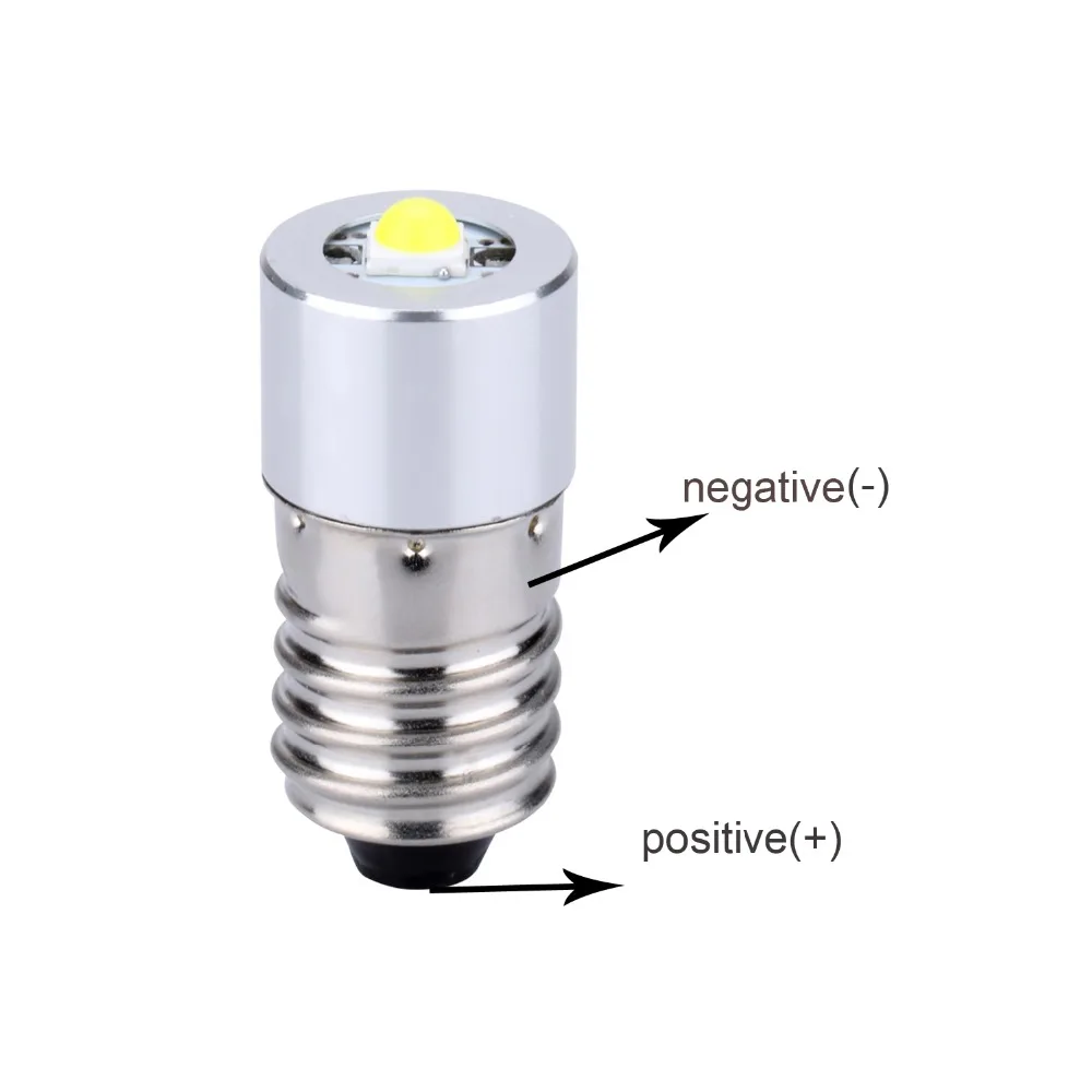 1 шт. сменные светодиодные лампы фонарики Вт|e10 led|led e10replace flashlight bulb led |