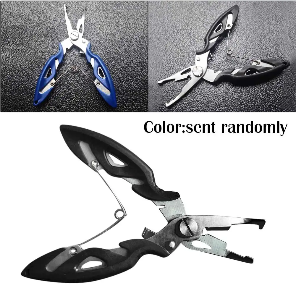 

Multifunction Stainless Steel Fishing Pliers Scissors Line Cutter Hook Tool Carp Fishermen Remove Hook Fishing Accessories