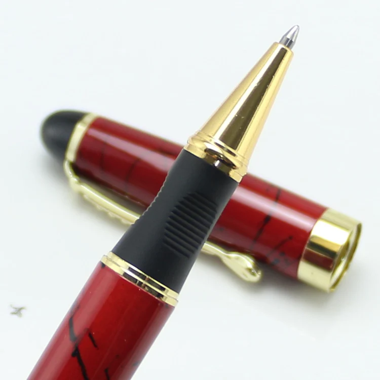 JINHAO X450 благородная шариковая ручка кораллового цвета в красную полоску канцелярские товары для школы и офиса роскошные подарочные ручки для письма