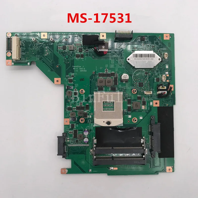 High quality For MS-17531 Laptop motherboard 100% full Tested | Компьютеры и офис