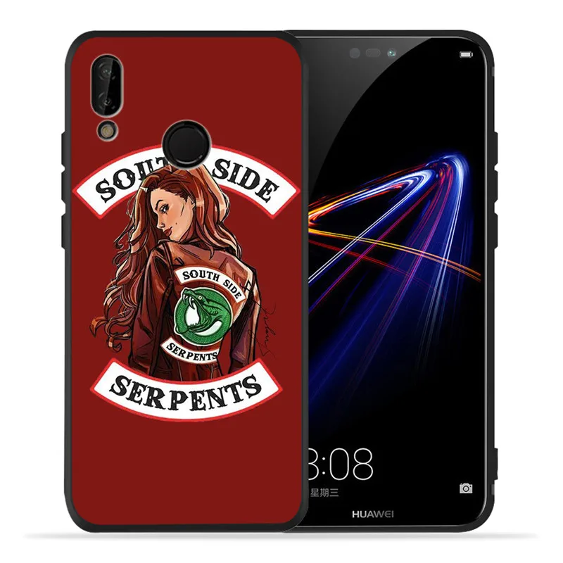 Американский ТВ ривердейл для Huawei P8 P10 P20 P30 Mate 10 20 Honor 8 8X 8C 9 Lite Plus Pro Чехол Etui Funda