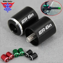 Для KAWASAKI NINJA 650 ER6N ER-6N 2006- аксессуары для мотоциклов с ЧПУ ручки для руля концы крышки слайдера