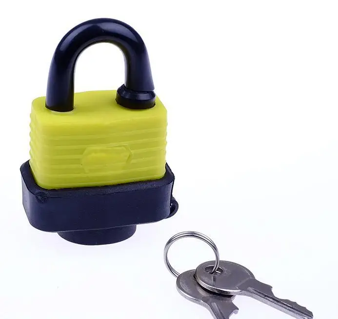 Free Shipping 30mm Waterproof Weatherproof Strong Padlock with Key