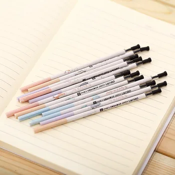 

12Pcs 0.38mm Super Thin Neutral Pen Refills Needle Gel Pen Black Blue Ink Accounting Signing Office School Stationery A32897