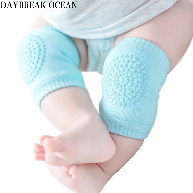 

Toddler Kids Kneepad Protector Soft Thicken Terry Non-Slip Dispensing Safety Crawling Baby Leg Warmers Well Knee Pads For Child