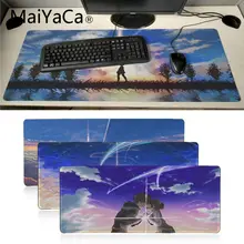 MaiYaCa mi Anime favorito tu nombre Kimi No Na Wa ordenador portátil Mousepad Gamer teclado para juegos alfombrilla ordenador tableta ratón pad