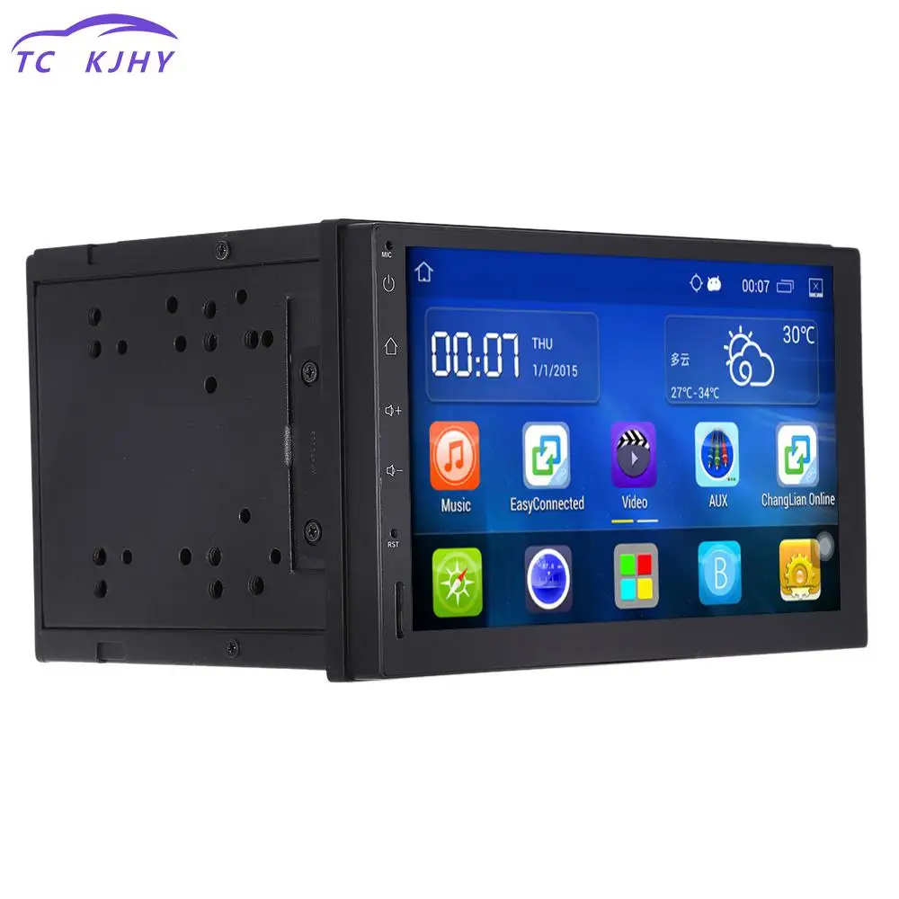 

2018 Auto 7 Inch Digital Touch Screen 1024x600 Android Car Radio Stereo Gps Navigation Bluetooth Usb Sd Steering Wheel Control