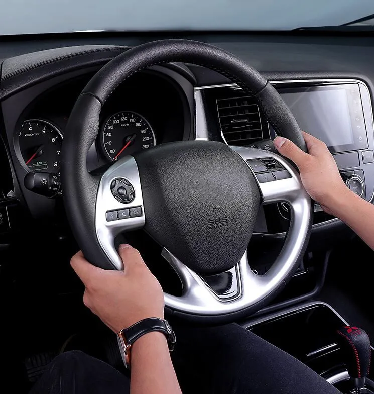 

2016-2019for mitsubishi outlander steering wheel paste outlander interior decoration modification steering wheel decoration