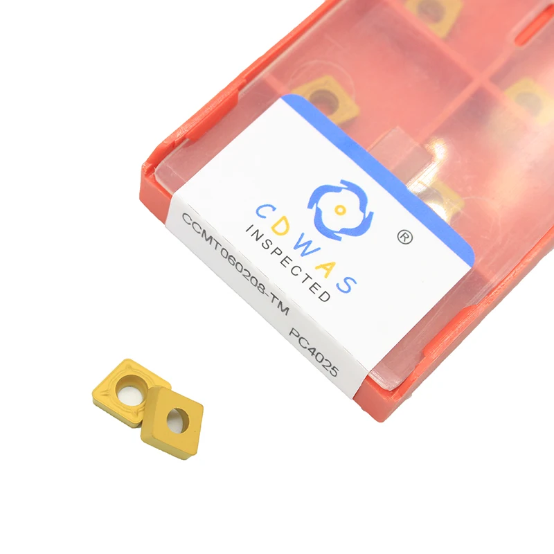 

CCMT060208 TM PC4025 Carbide insert Internal Turning Tools Lathe cutter Tool turning insert For processing steel parts