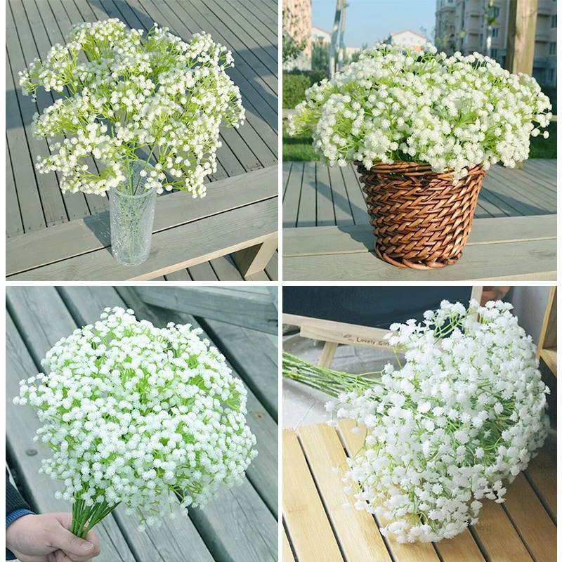 Cecilie Jensen Wholesale Artificial Baby Breath Flowers 12 Bushes