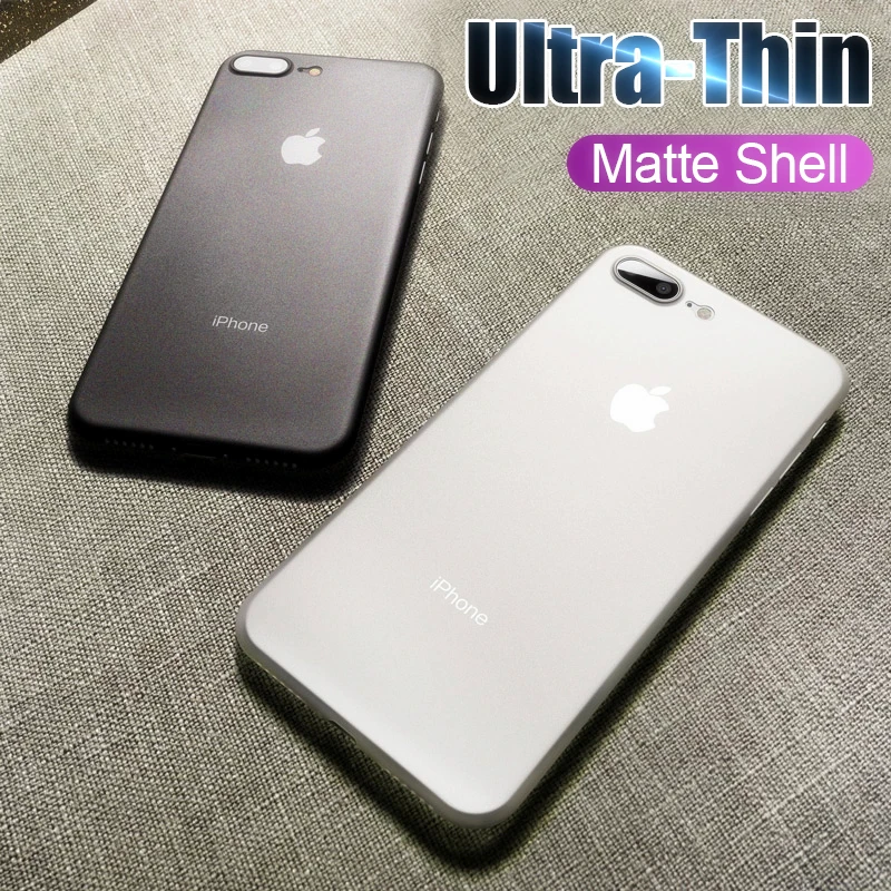 0 3 мм ультра тонкий PP мягкий чехол на iphone X XR XS Max полный противоударный для 6 6s 7 8 PLus