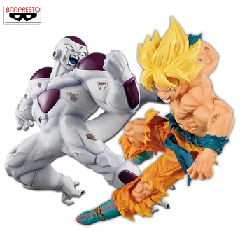 

100% Original Banpresto MATCH MAKERS vol.1 Collection Figure - SUPER SAIYAN SON GOKU + FULL POWER FREEZA from "Dragon Ball Z"