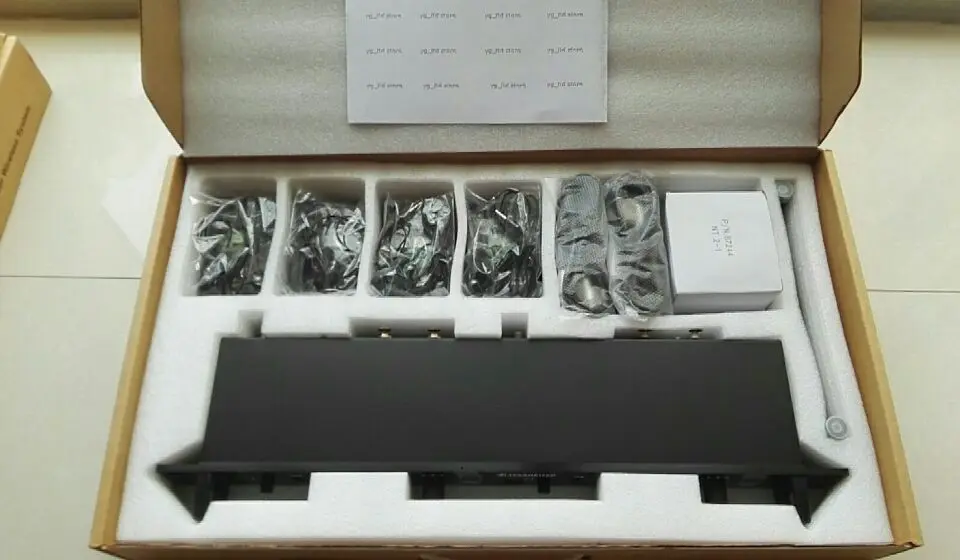 

New Boxed SR2050 In Ear Monitor System One receiver with Four bodypack In ear monitoring system Frequency 798-830 MHZ