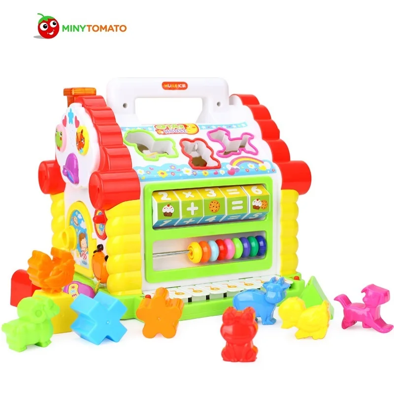 Multifunctional Musical Toys Colorful Baby Fun House Electronic Geometric Blocks Sorting Learning Educational Toys Gifts nobox Multifunctional Musical Toys Colorful Baby Fun House Electronic Geometric Blocks Sorting Learning Educational Toys Gifts nobox