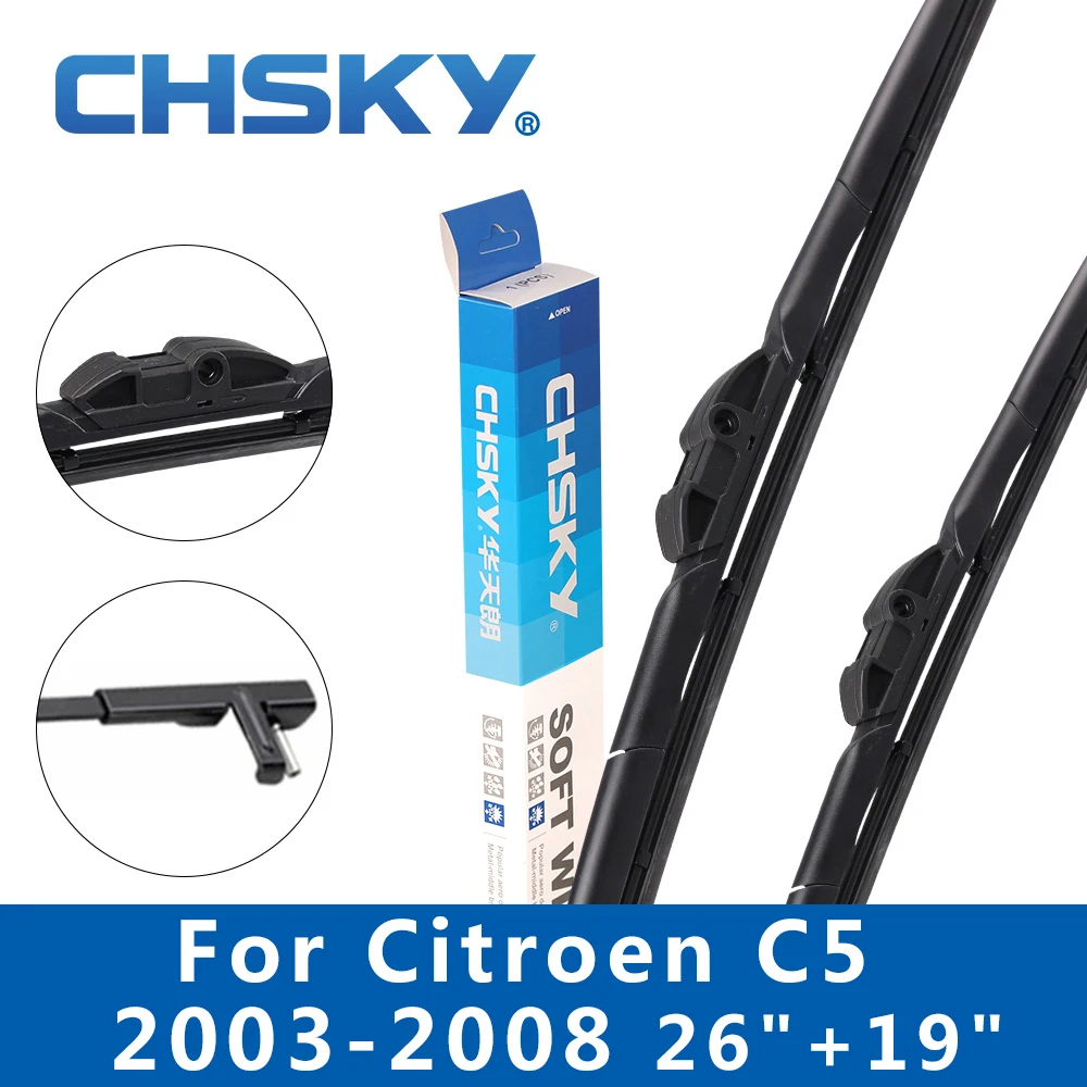 CHSKY Car Windshield Wiper Blade for Citroen C5 2003 2004 2005 2006