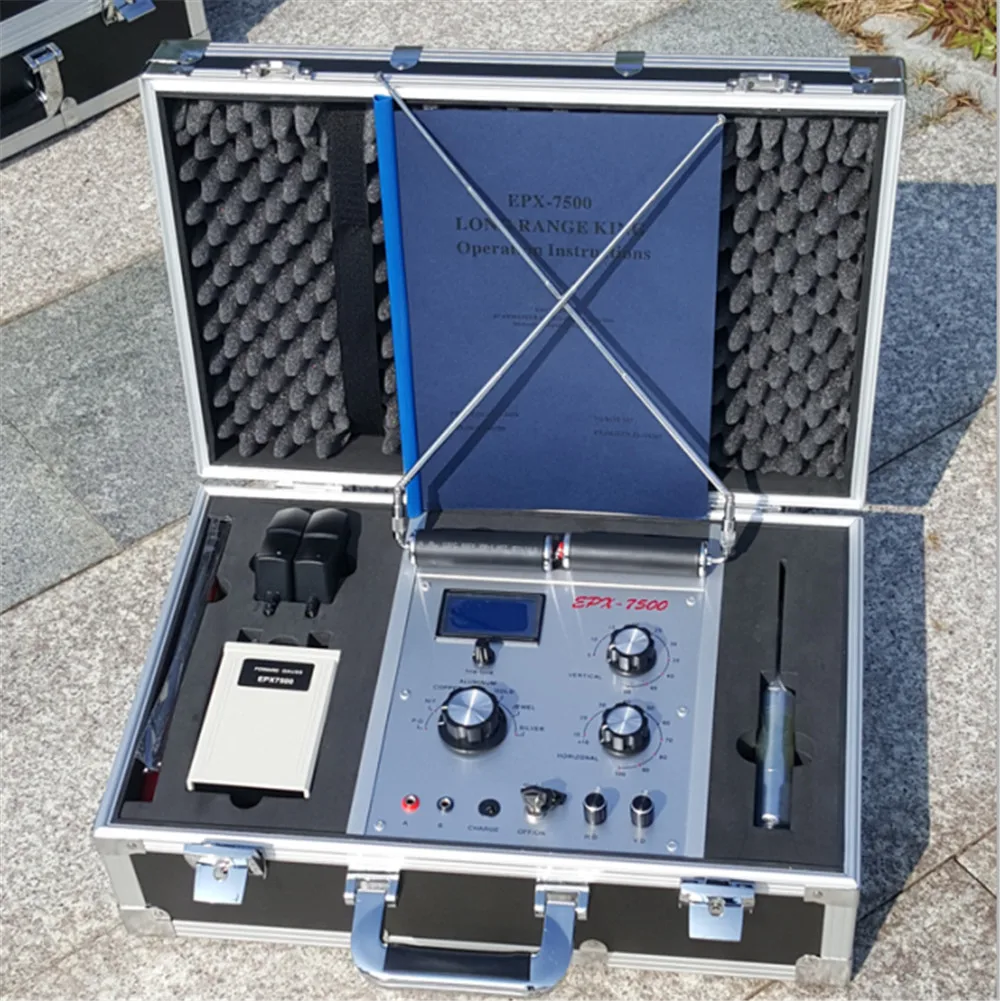 

Hot Sell Long Range Copper Silver Gold Diamond Metal Detector EPX7500