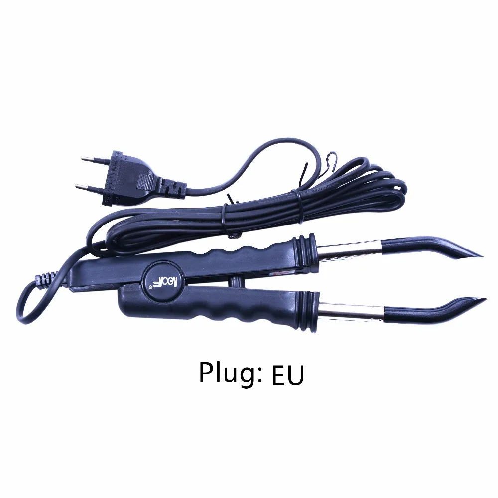 Professional Heat Constant FLAT PLATE Fusion Hair Extension Keratin Bonding Salon Tool Heat Iron Wand hair extension tool