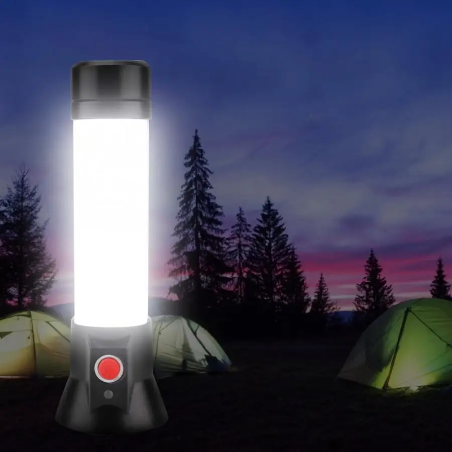

LED Outdoor Flashlight Torch With USB Rechargeable High Brighyness For Camping Hunting Fishing Hiking