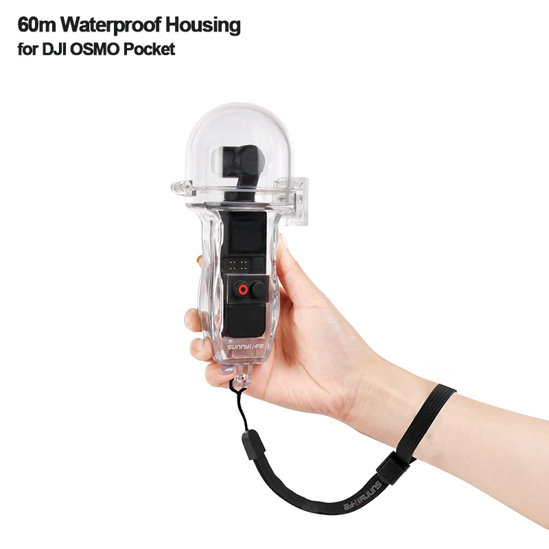 

OSMO Pocket Waterproof Housing Case for DJI OSMO Pocket Handheld Gimbal Stabilizer Underwater Diving 60m Shell Waterproof Box