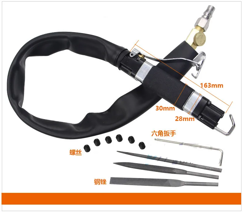 

Powerful AF-05 Pneumatic / Air File Tool Air Reciprocating Body Saw Pneumatic Cutting Tool Polish Grinding Lapping Machine