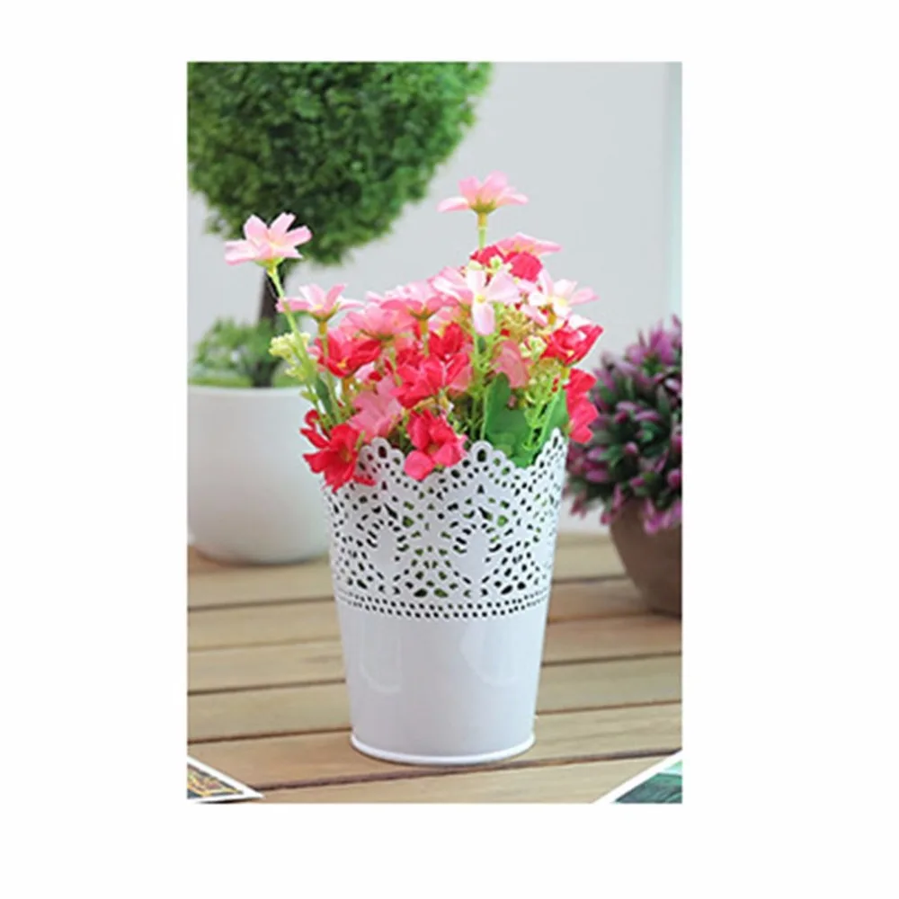 

Multinational Creative Hollow Bloem Potlood Houder Organisation Briefcase Pen Houder Diverse Opslag Vaten Doos Makeup Borstal