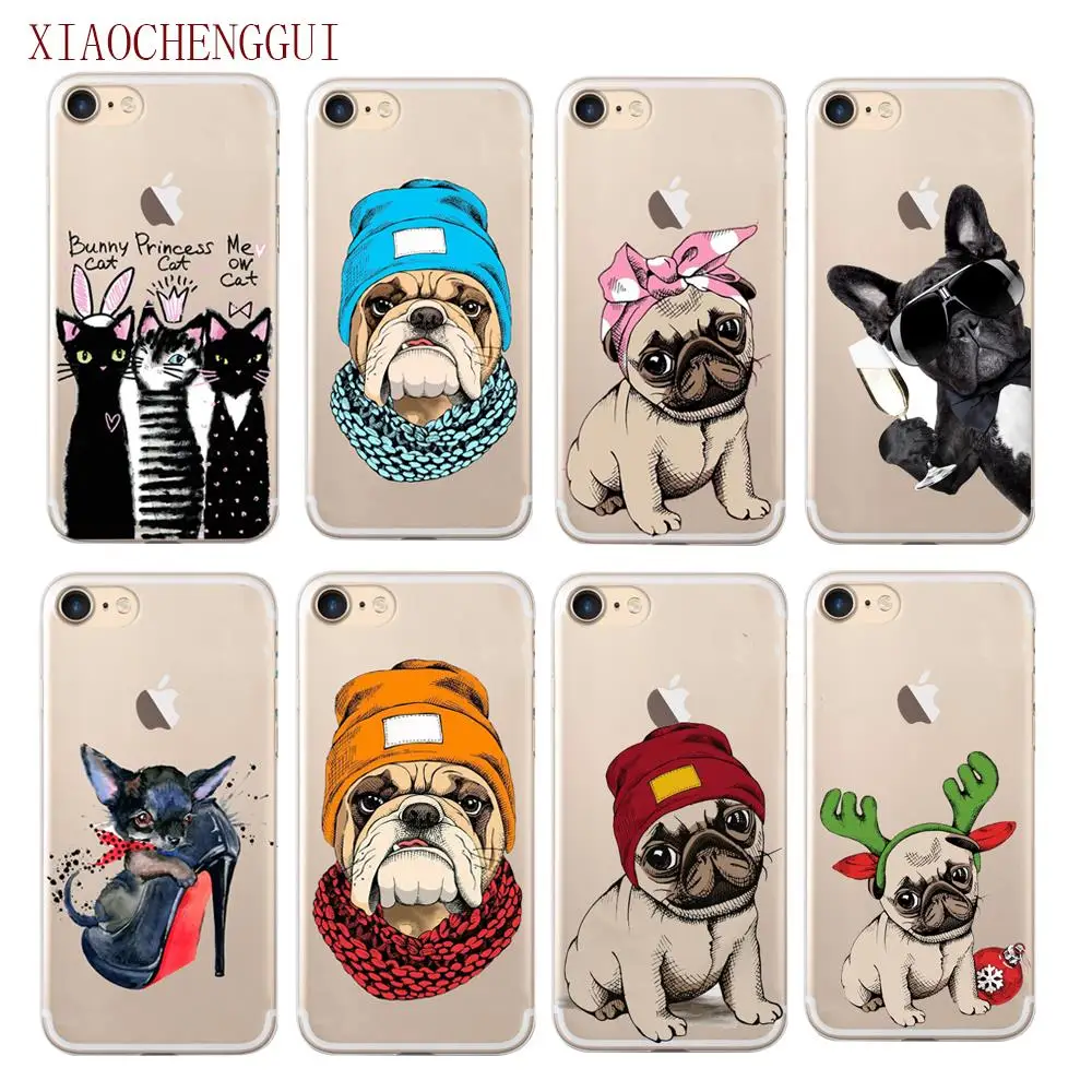 coque iphone 7 bulldog