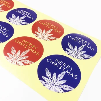 

800PCS/Lot New Round design Vintage Merry Christmas series DIY Sealing sticker/Funny note label/Wholesale