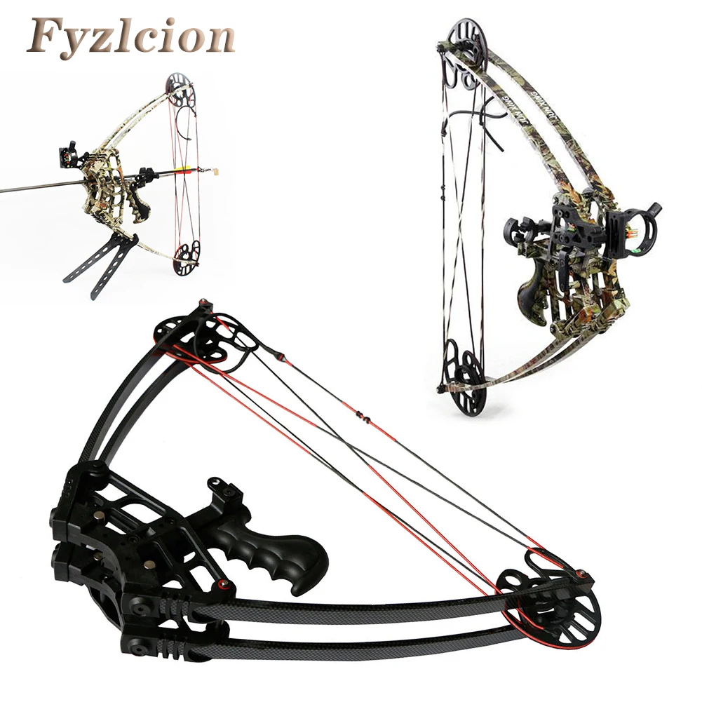 

Hunting Archery Black Warrior Bow Set,Hunting ,Camouflage And Black Triangle Hunting Arrow Set And Compound Bow, Archery Set