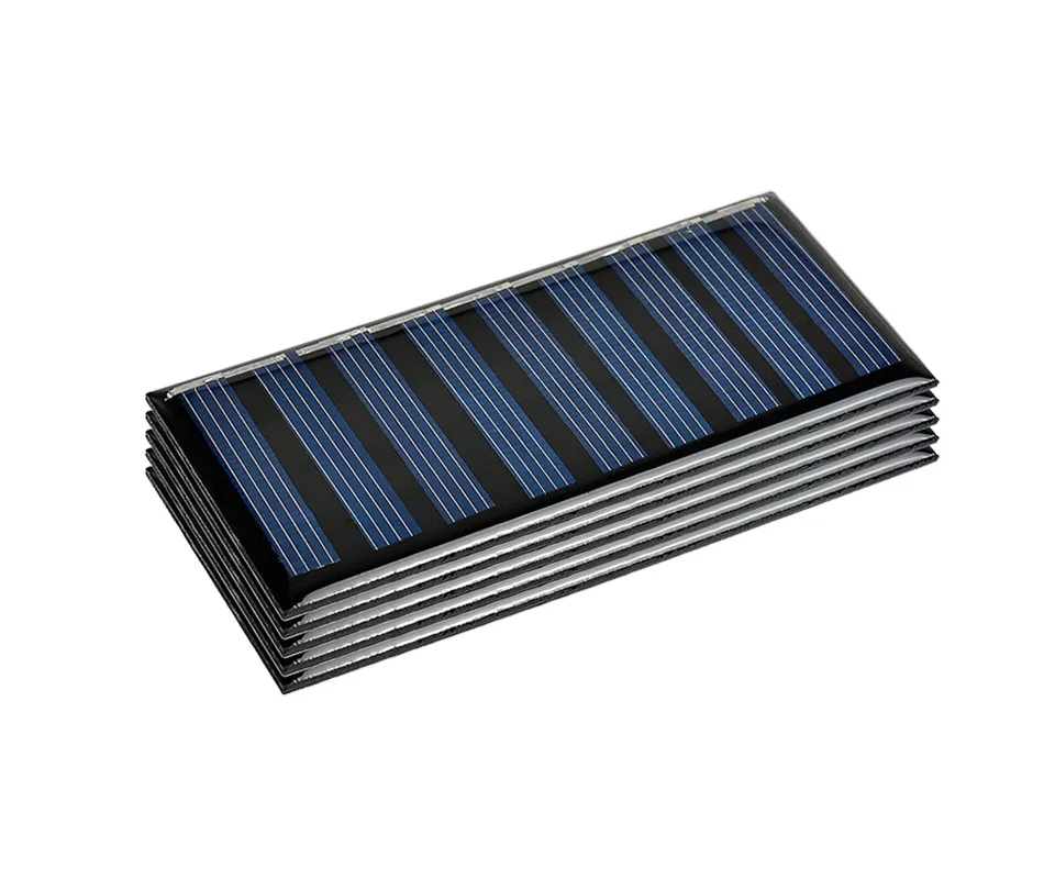 SUNYIMA 5 шт. 5 в 100мА солнечные панели поликристаллические эпоксидные солнечные элементы SunPower 86x38 мм DIY Солнечное зарядное устройство Painel Solars