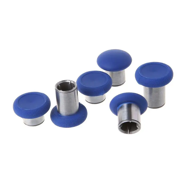 

6Pcs/Set Swap Thumb Analog Sticks Grips Stick D-Pad Bumper Trigger Button Screw Driver Gamepad Replacement for Xbox One Elite Wi