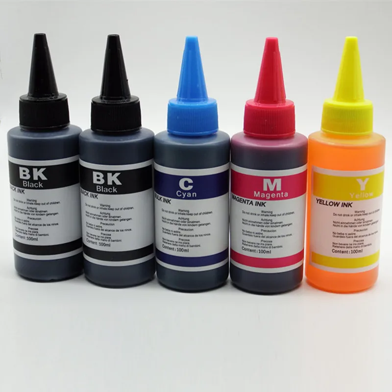Специализированный набор заправки чернил, красителей для Epson T0921 T0924 C91 CX4300 струйный принтер чернил для многоразового картриджа и СНПЧ - Цвет: 1SET 1BK
