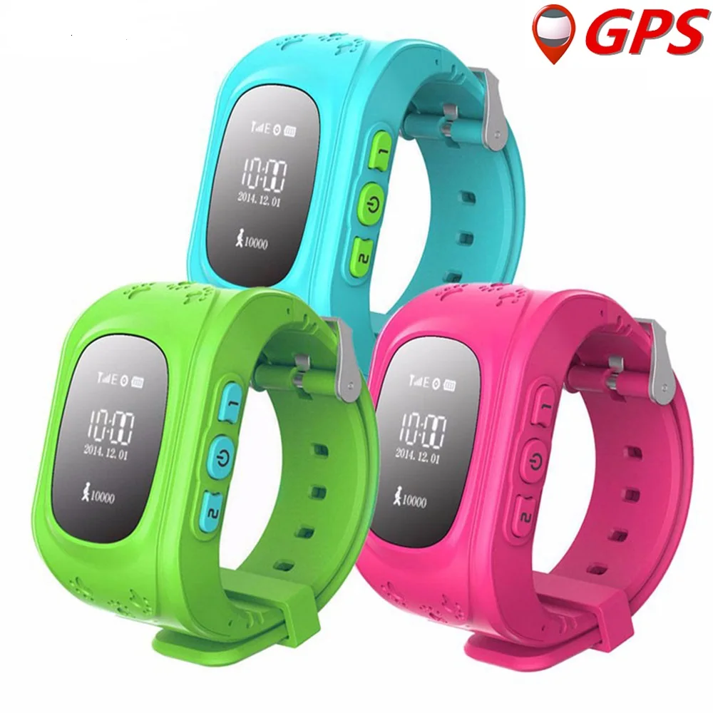 Q50 GPS Smart Kid Safe smart font b Watch b font SOS Call Location Finder Locator