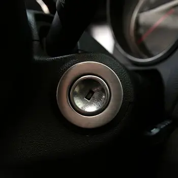 

Stainless Car Ignition Engine Start Key Ring Protector Switch Cover Trim Fit for Buick Encore Car Styling Auto Accessories