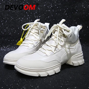 

2019 Spring High Top Skateboarding Shoes For women Outdoor Jogging Trainers Shoes Athletic Sneakers zapatillas mujer deportiva